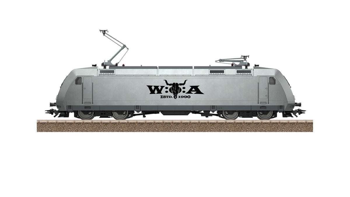 Trix T25475 Class 101 Electric Locomotive Raw Metal Edition