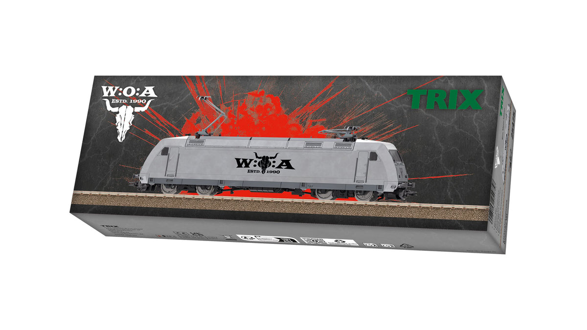 Trix T25475 Class 101 Electric Locomotive Raw Metal Edition
