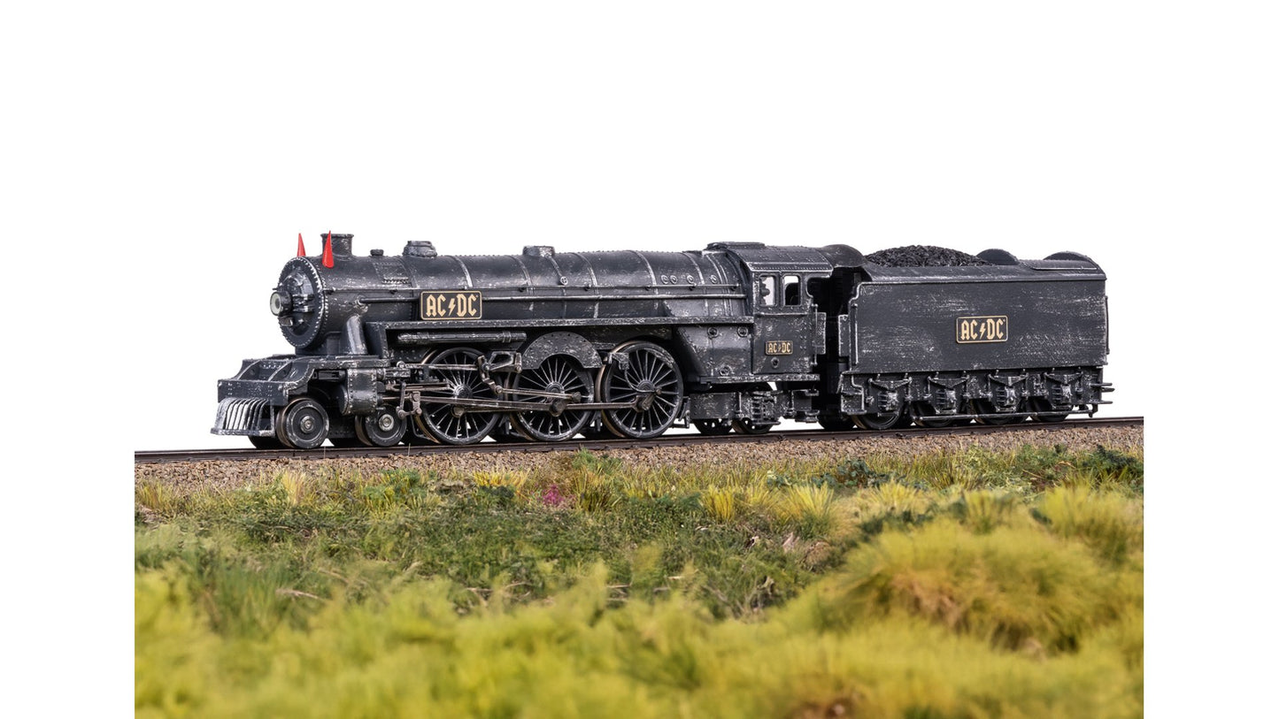 Trix T25492 AC/DC "Black Ice" Steam Locomotive with a Tender