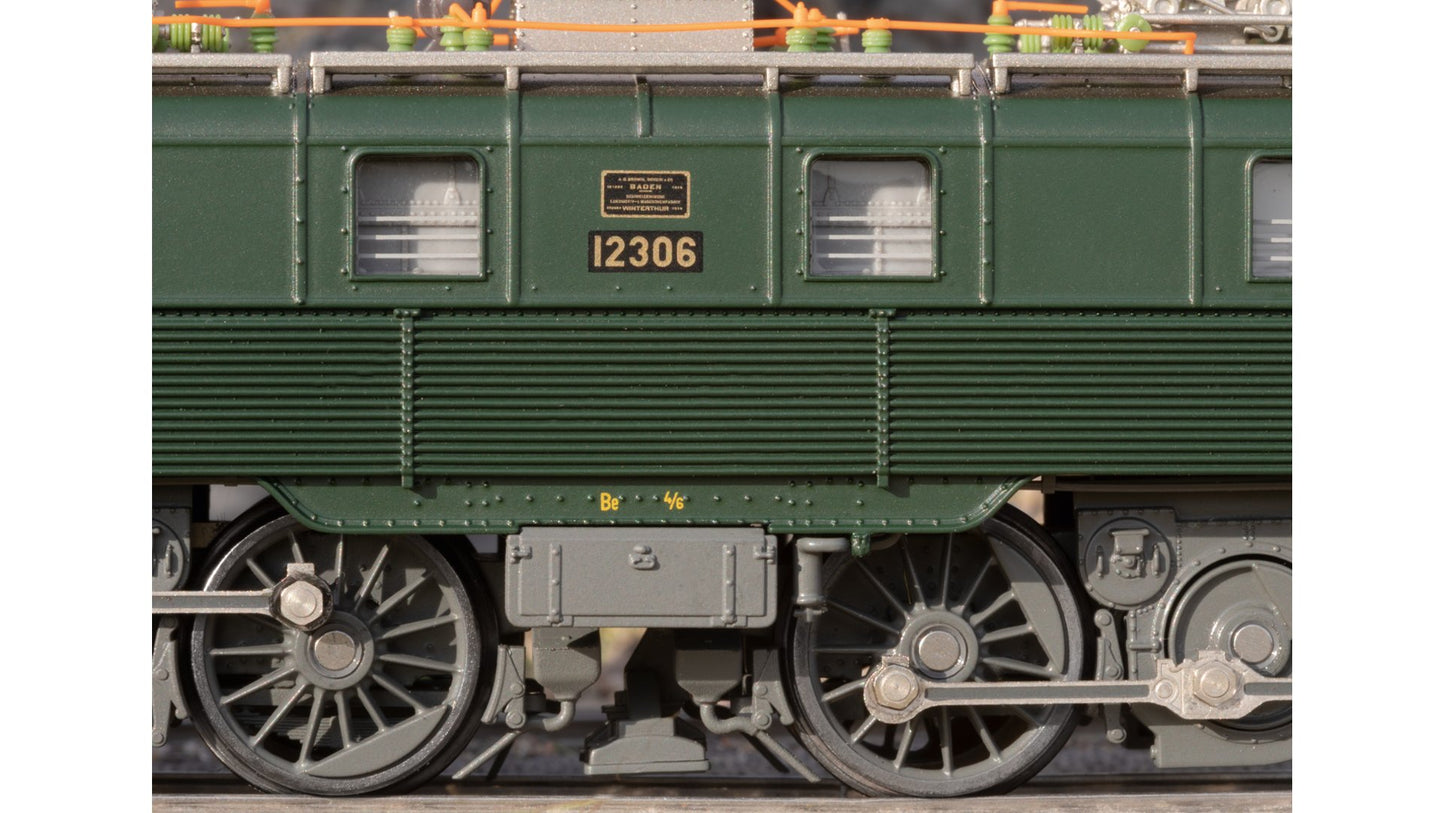 Trix 25511 Electric Loco Serie Be 4/6 Grun SBB III