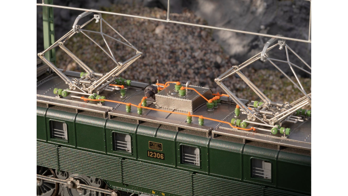 Trix 25511 Electric Loco Serie Be 4/6 Grun SBB III