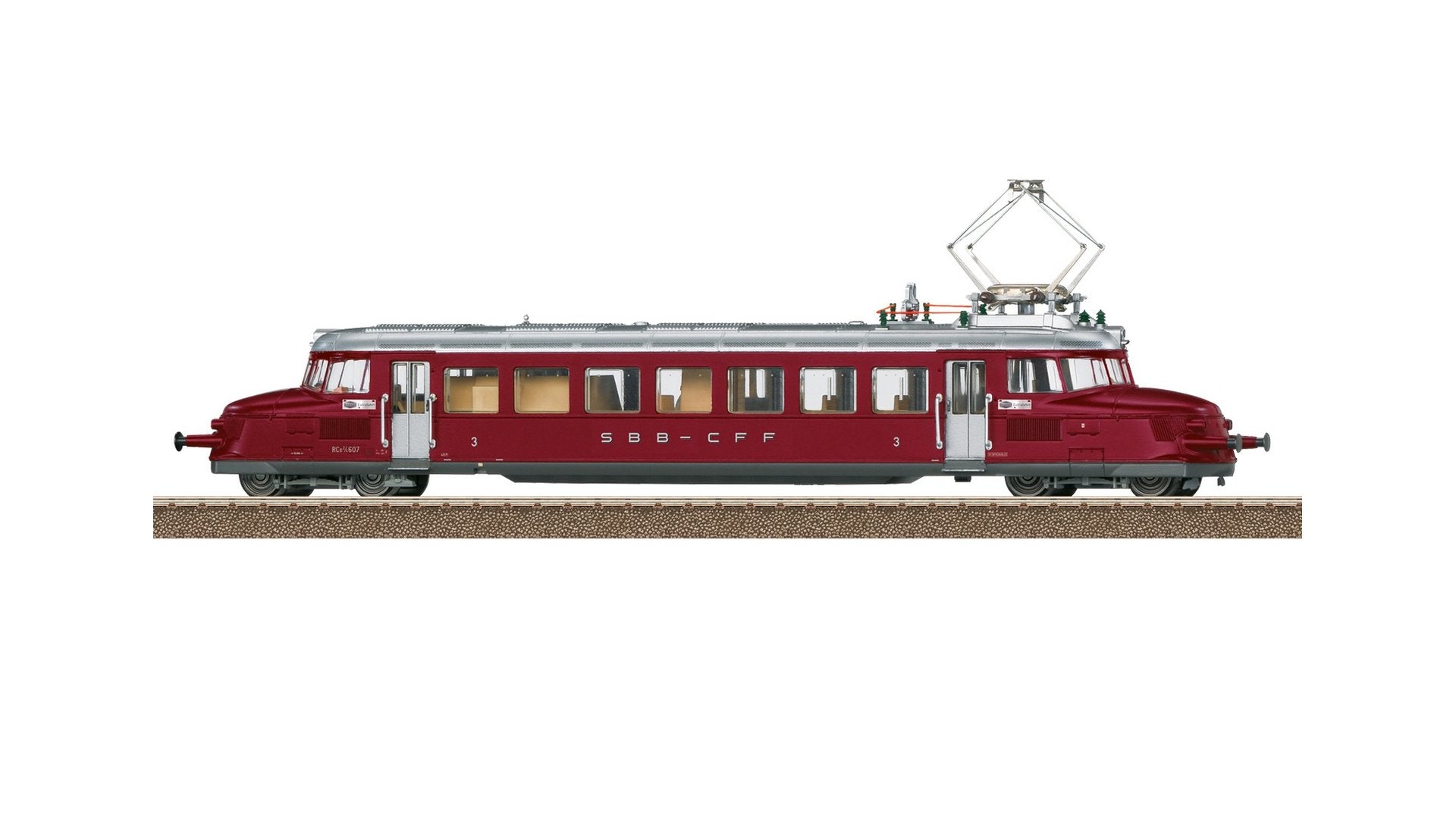 Trix 25860 Class RCe 2/4 Fast Powered Rail Car