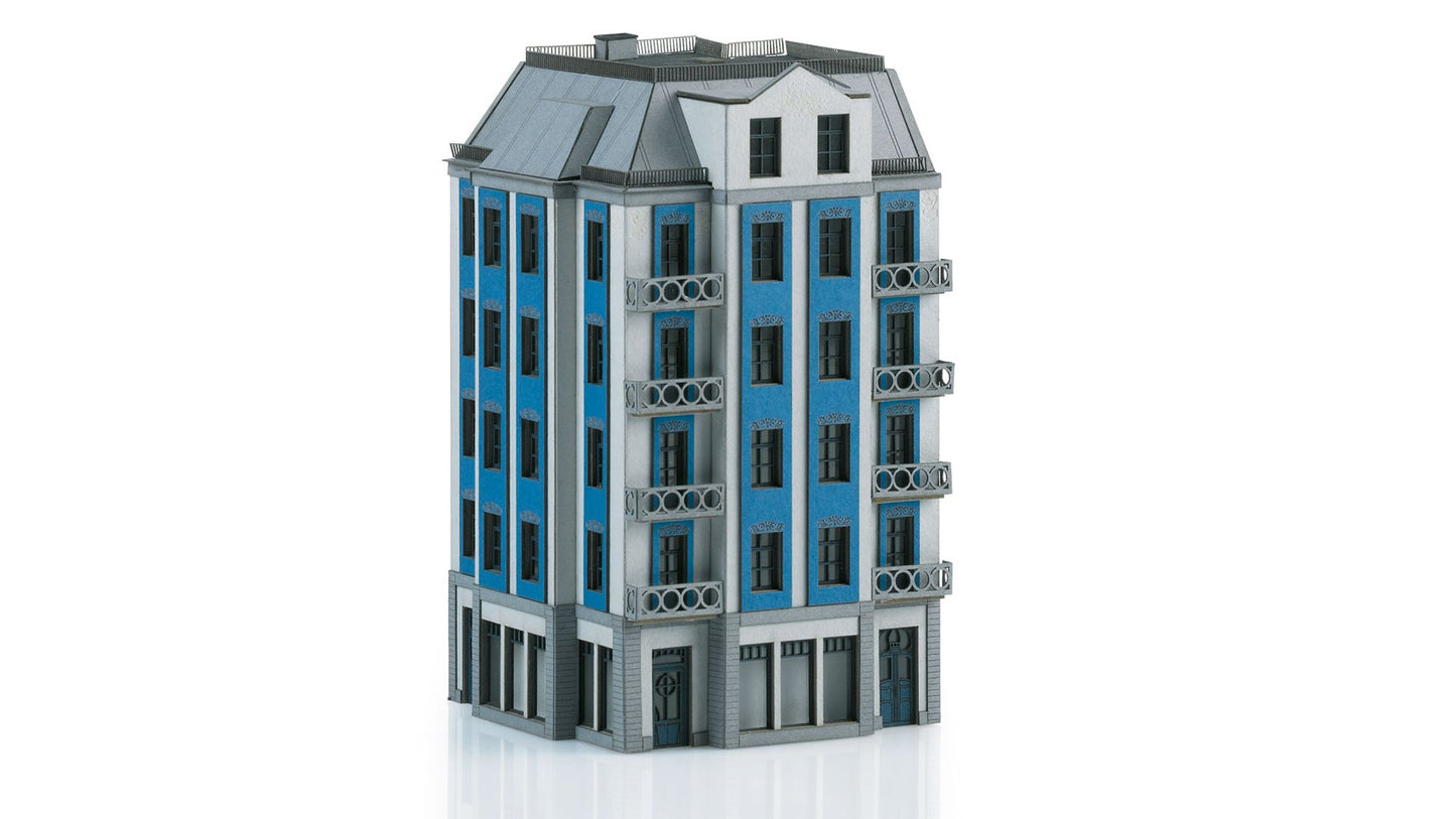 MiniTrix 66308 Building Kit for a Corner City Building in Art Nouveau