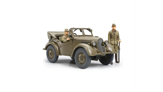Tamiya 25203 Kawasaki Ki-61-Id Hien Tony with 4X4 Light Vehicle Kurogane