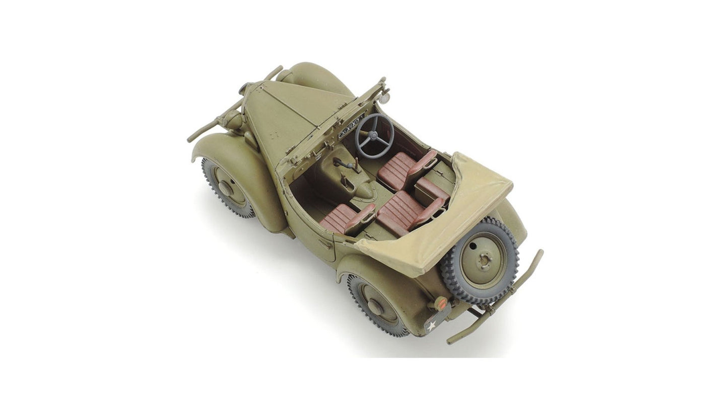 Tamiya 25203 Kawasaki Ki-61-Id Hien Tony with 4X4 Light Vehicle Kurogane