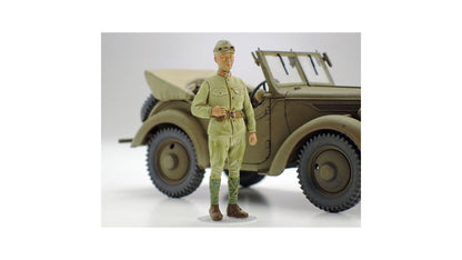Tamiya 25203 Kawasaki Ki-61-Id Hien Tony with 4X4 Light Vehicle Kurogane