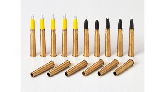 Tamiya 35189 TIGER I BRASS 88MM Projectiles
