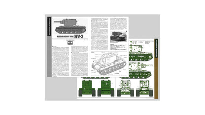 Tamiya 35375 Russian Heavy Tank KV-2