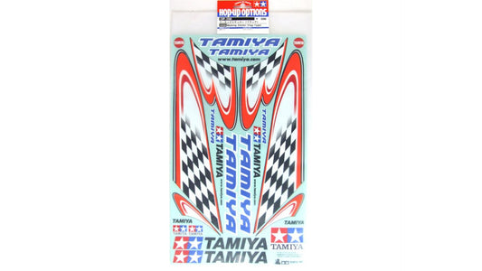 Tamiya 53550 RC Body Sticker Checker Flag Type A