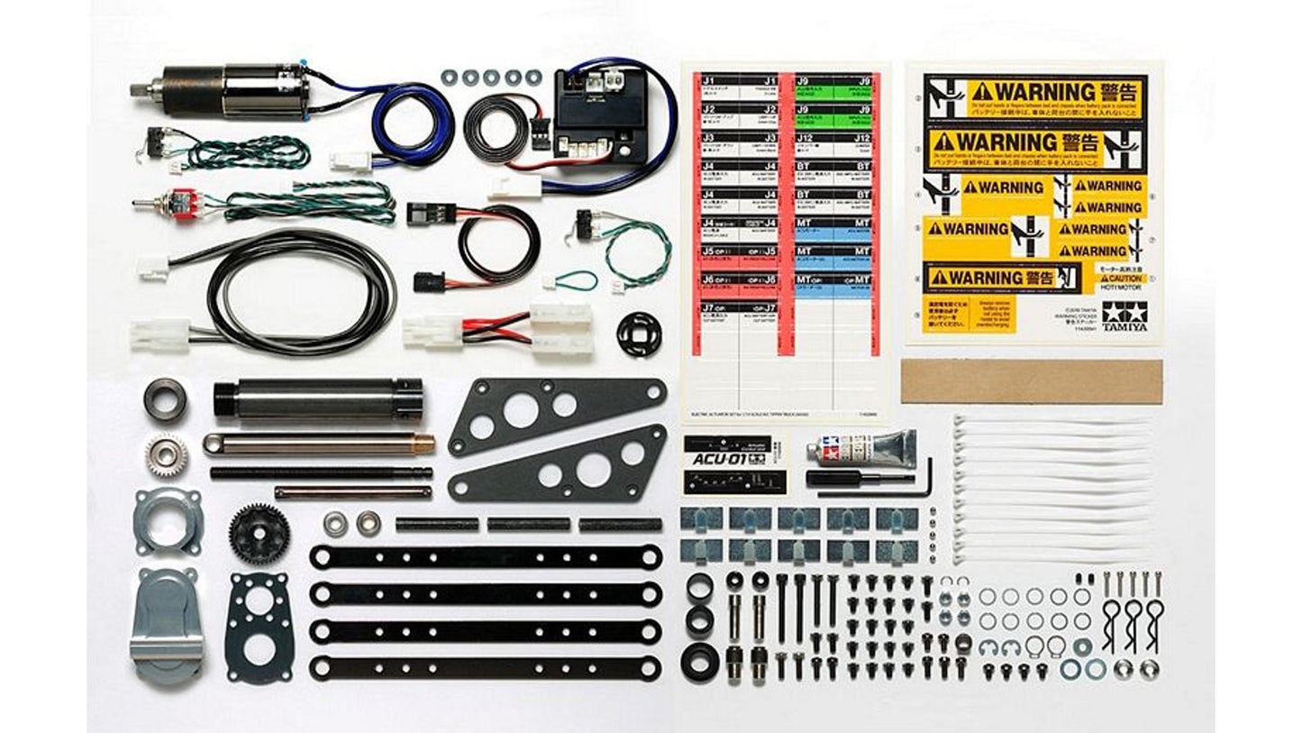 Tamiya 56545 Electric Actuator Set for Tipper Truck
