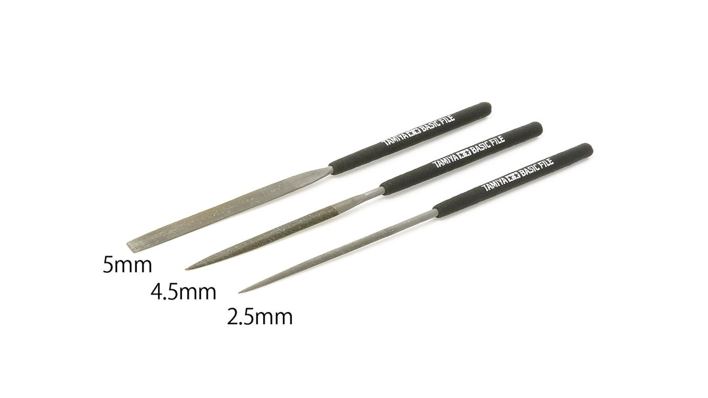 Tamiya 74104 Basic File Set Smooth Cut