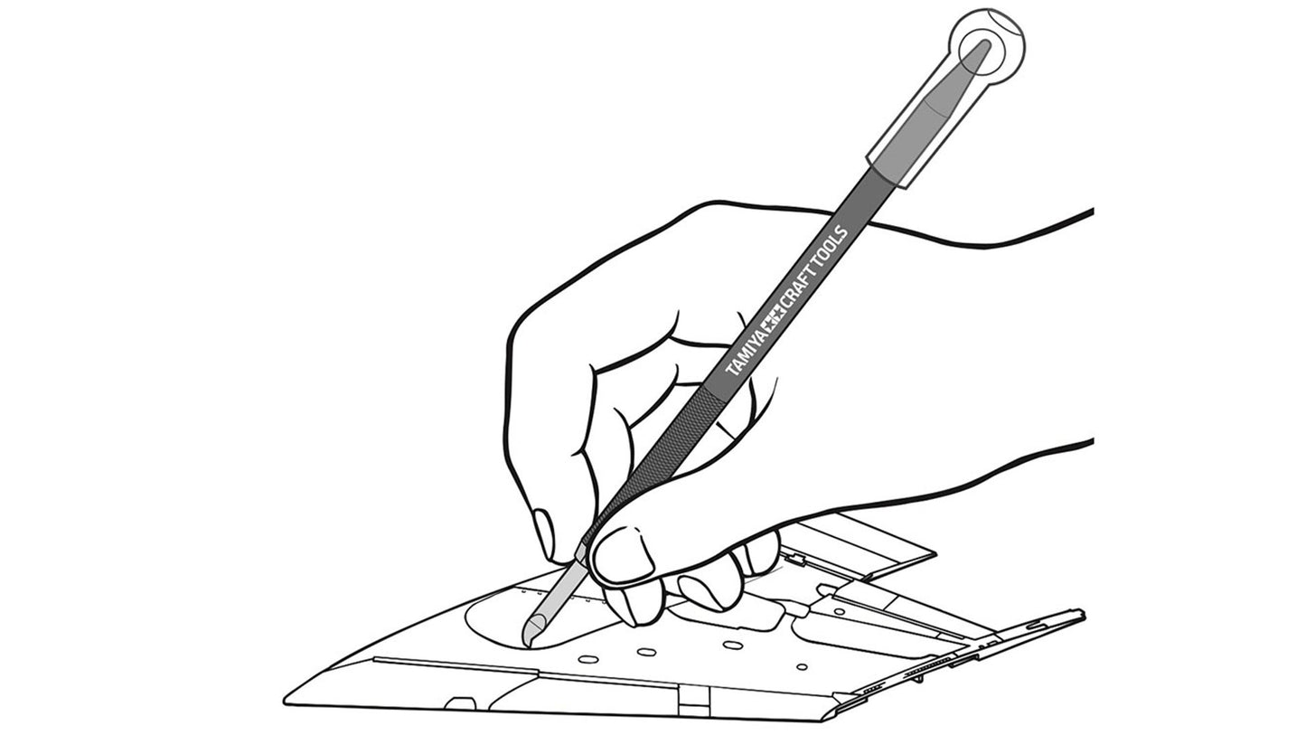 Tamiya 74148 Fine Engraving Needle