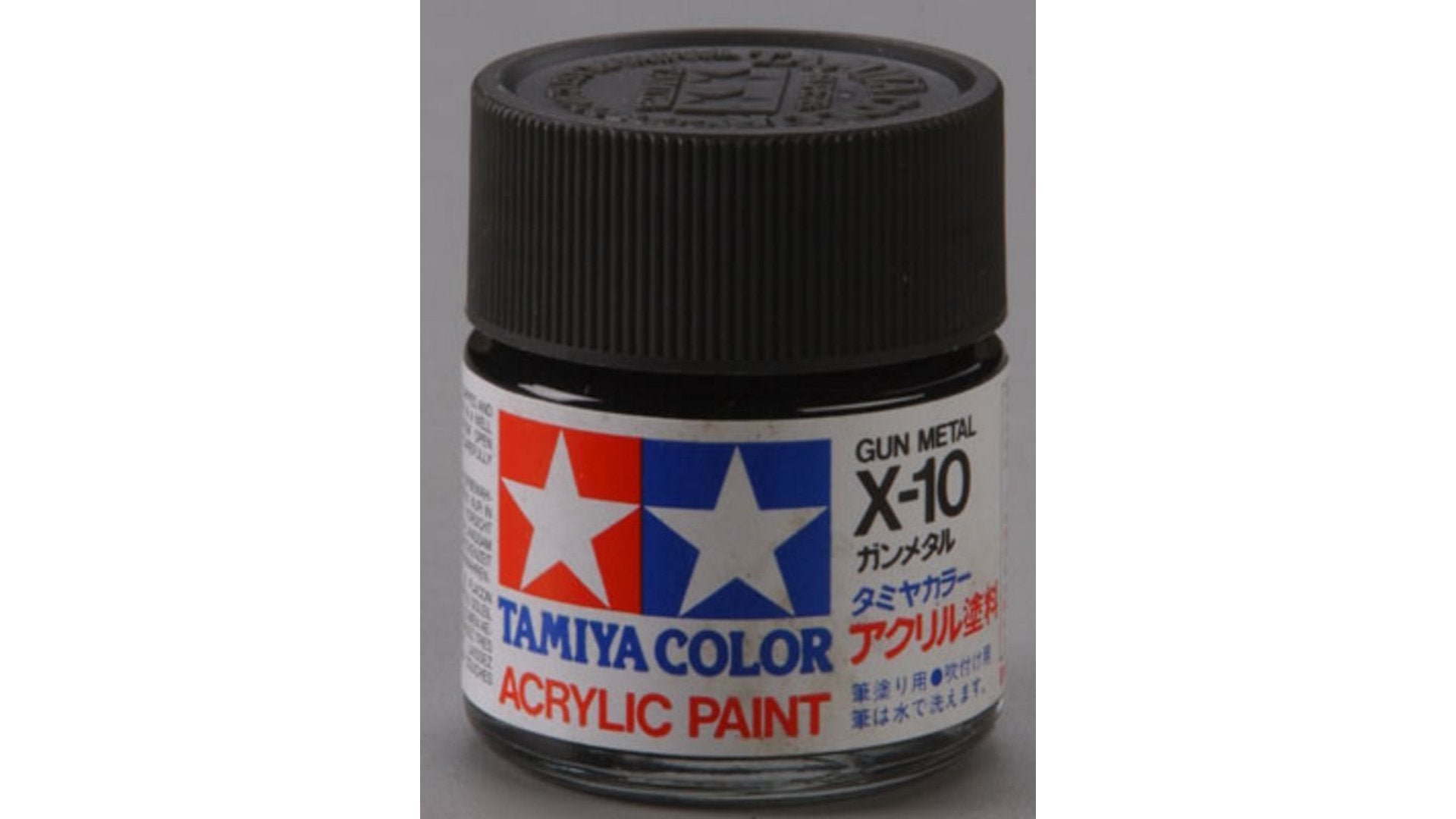 Tamiya 81010 Acrylic X-10 Gun Metal