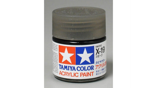Tamiya 81019 Acrylic X-19 Smoke