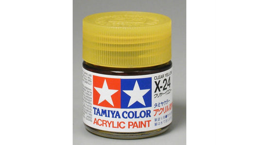 Tamiya 81024 Acrylic X-24 Clear Yellow
