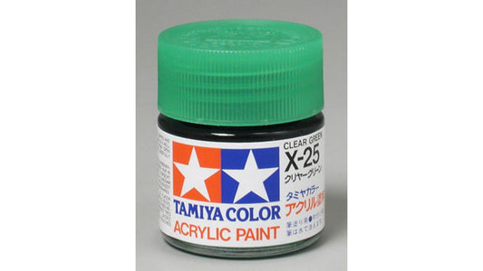 Tamiya 81025 Acrylic X-25 Clear Green