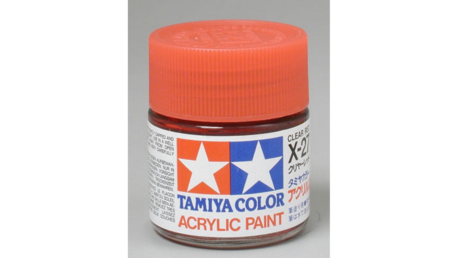 Tamiya 81027 Acrylic X-27 Clear Red