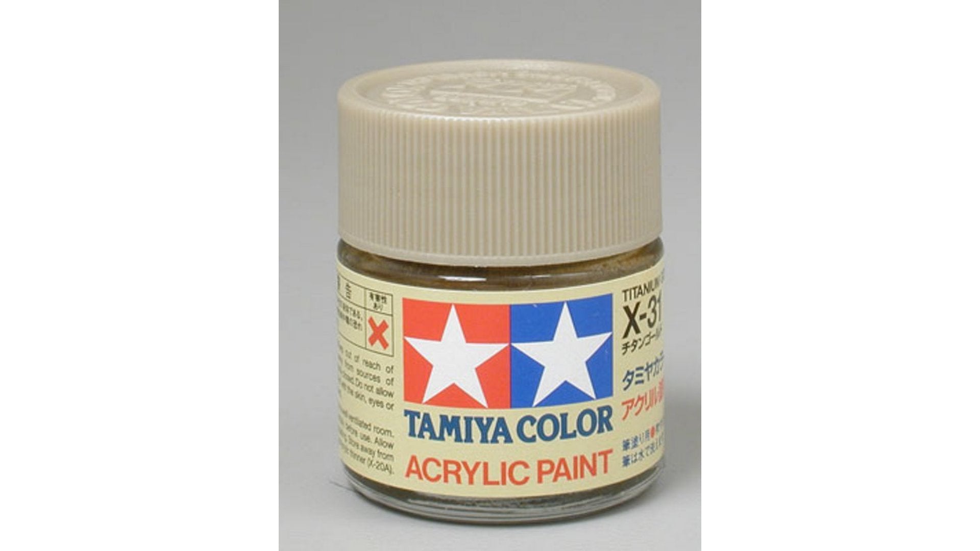 Tamiya 81031 Acrylic X-31 Titanium Gold
