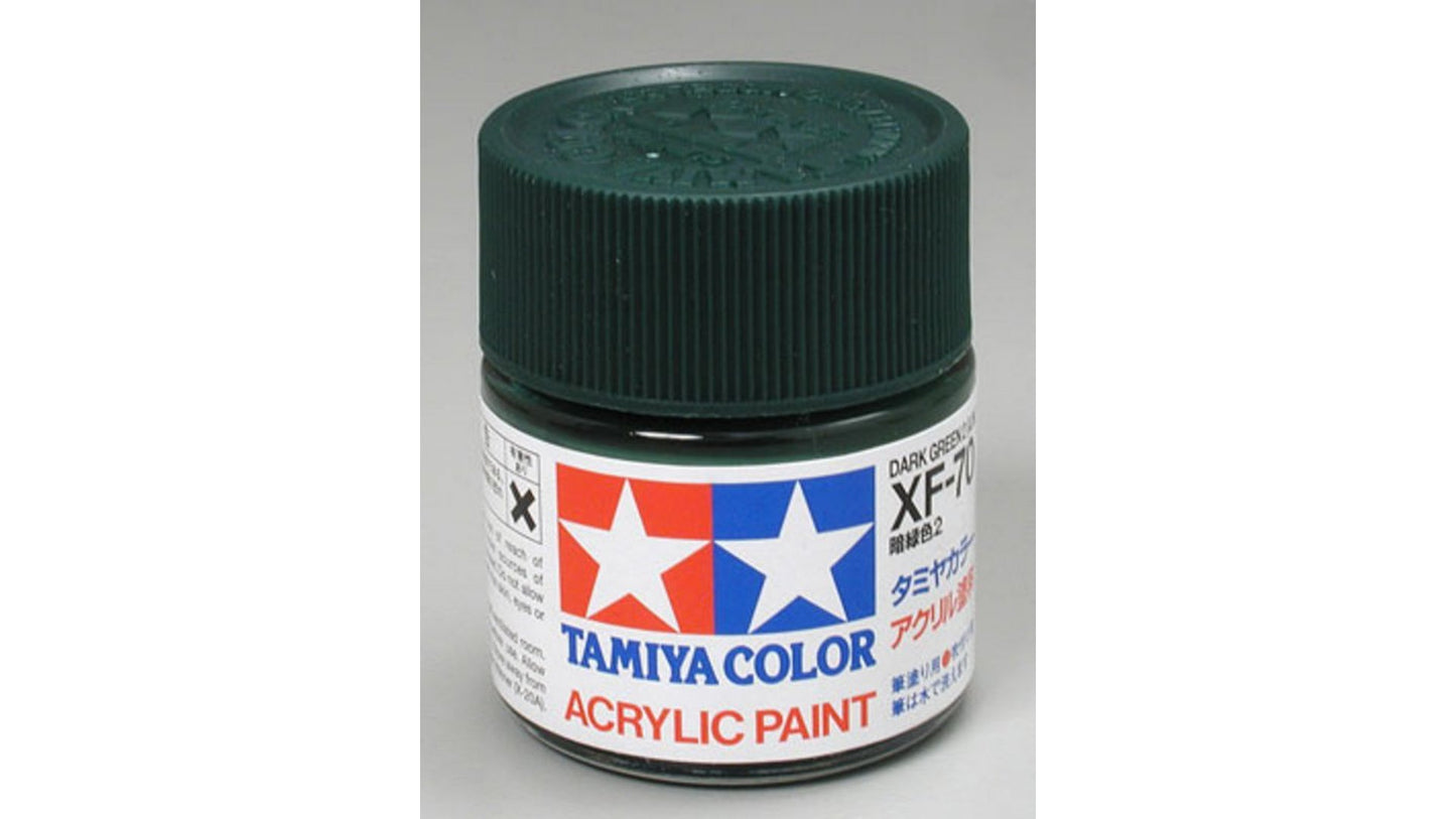 Tamiya 81370 Acrylic XF-70 Dark Green