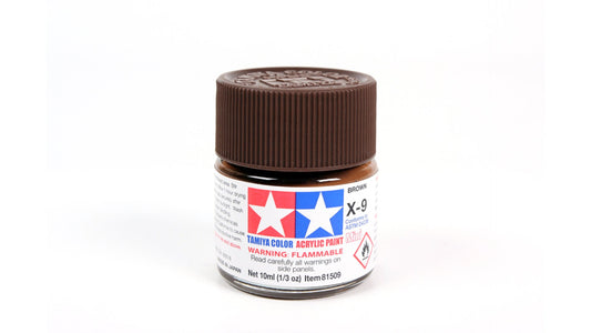 Tamiya 81509 Acrylic Mini X-9 Brown