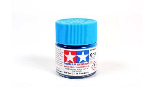 Tamiya 81514 Acrylic Mini X-14 Sky Blue