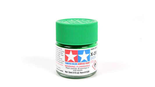 Tamiya 81528 Acrylic Mini X-28 Park Green