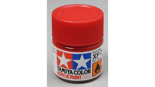 Tamiya 81707 Acrylic Mini XF-7 Flat Red