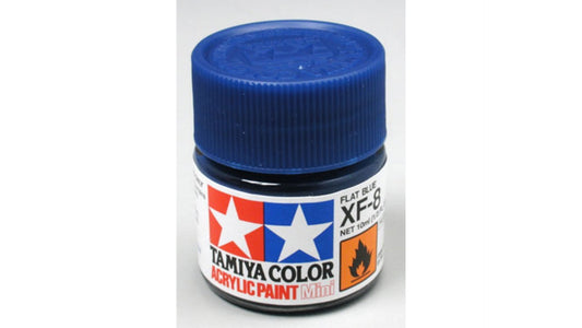 Tamiya 81708 Acrylic Mini XF-8 Flat Blue
