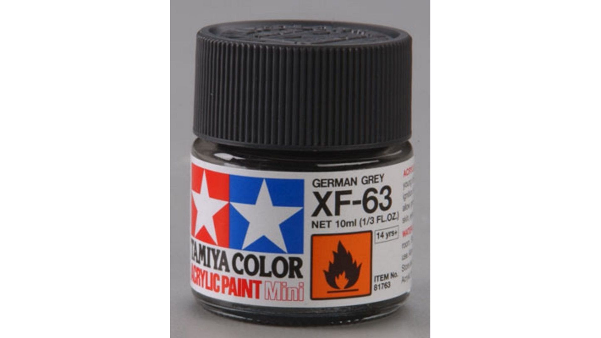 Tamiya 81763 Acrylic Mini XF-63 German Gray