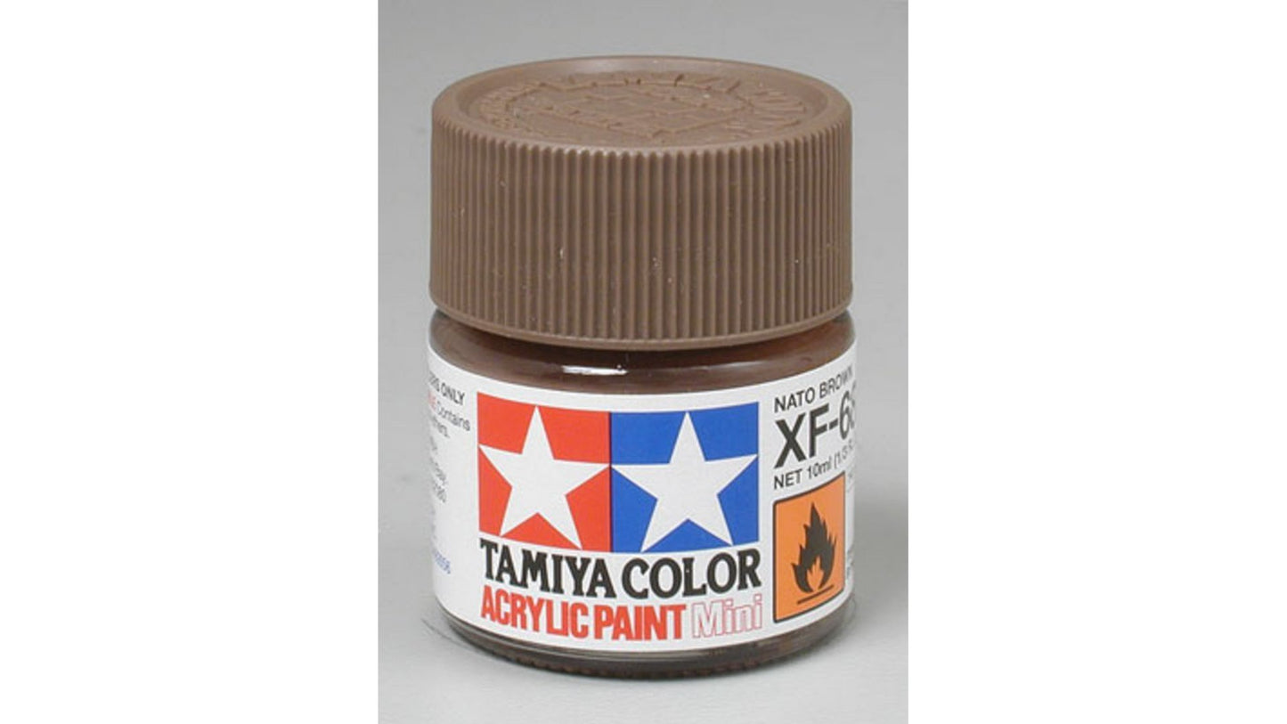 Tamiya 81768 Acrylic Mini XF-68 NATO Brown