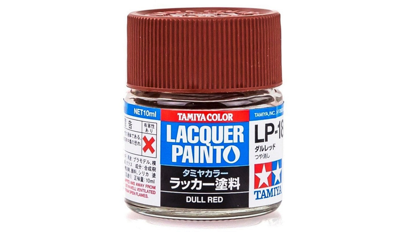 Tamiya 82118 Lacquer LP-18 Dull Red