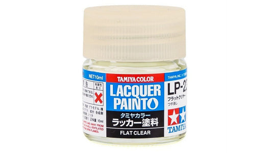 Tamiya 82123 Lacquer LP-23 Flat Clear