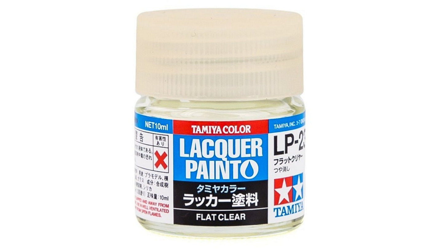 Tamiya 82123 Lacquer LP-23 Flat Clear