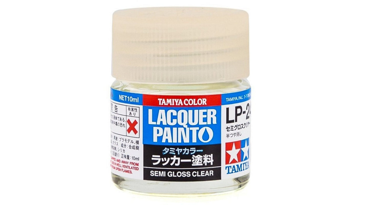 Tamiya 82124 Lacquer LP-24 Semi-Gloss Clear