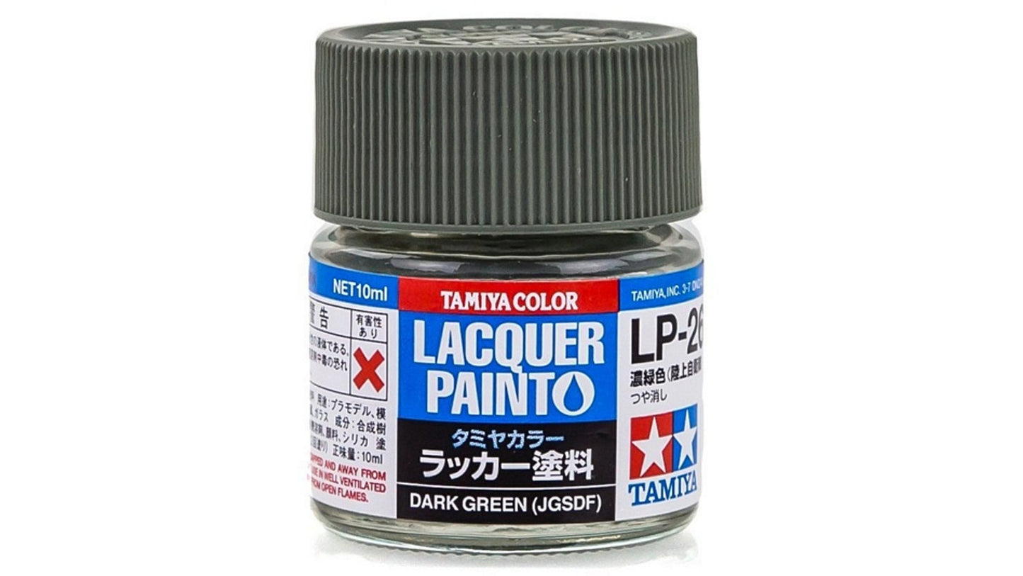 Tamiya 82126 Lacquer LP-26 Dark Green Jgsdf