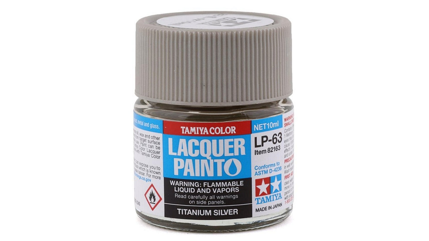 Tamiya 82163 Lacquer LP-63 Titanium Silver