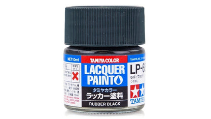 Tamiya 82165 Lacquer LP-65 Rubber Black