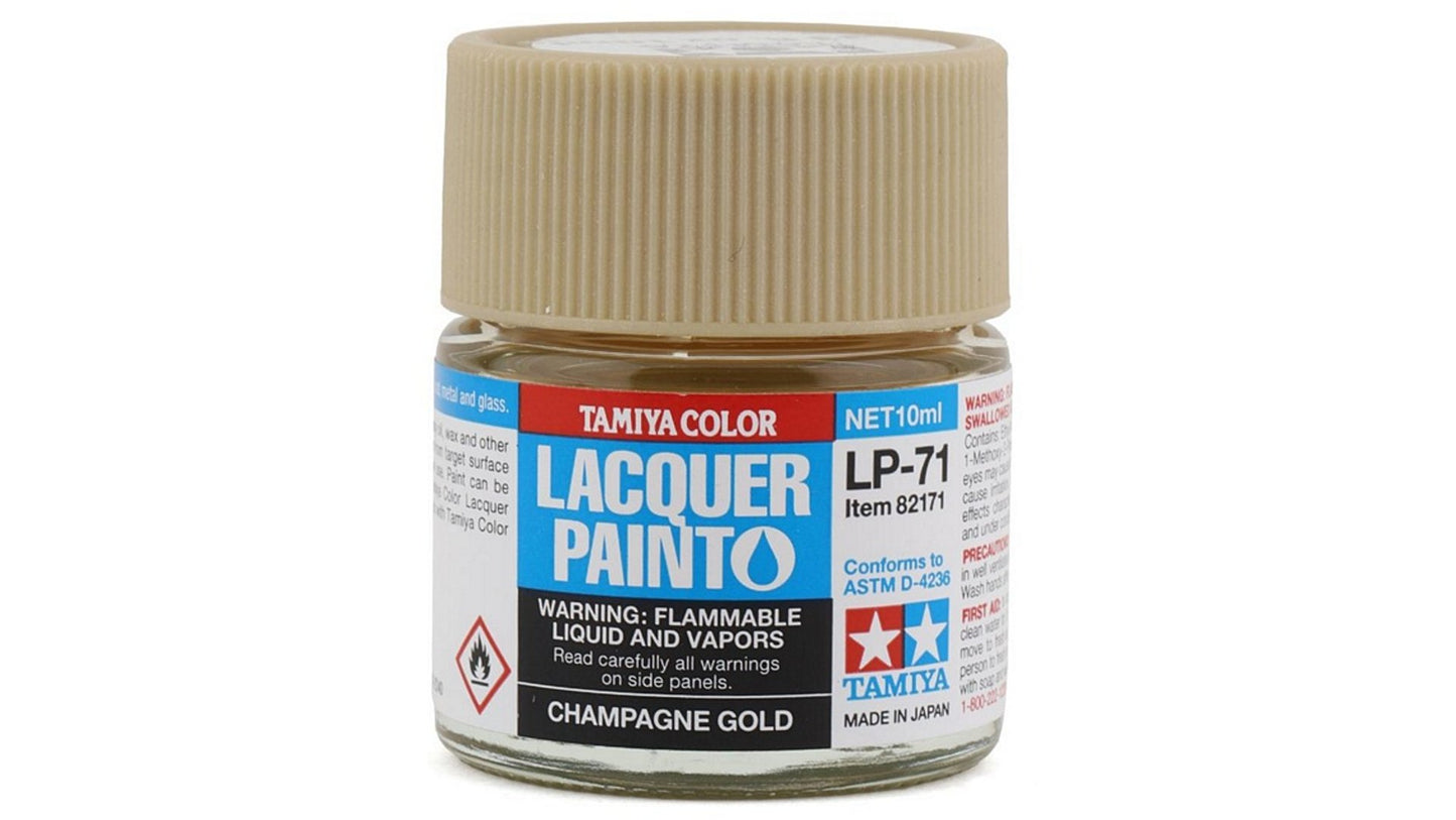Tamiya 82171 Lacquer LP-71 Champagne Gold