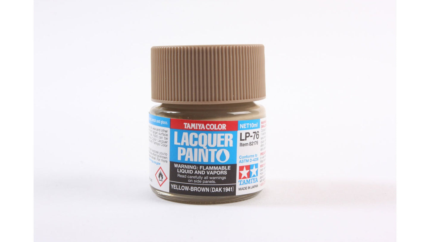 Tamiya 82176 Lacquer LP-76 Yellow Brown
