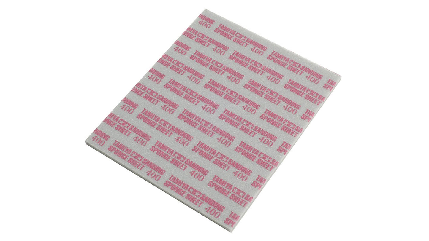 Tamiya 87147 Sanding Sponge Sheet 400 Grit