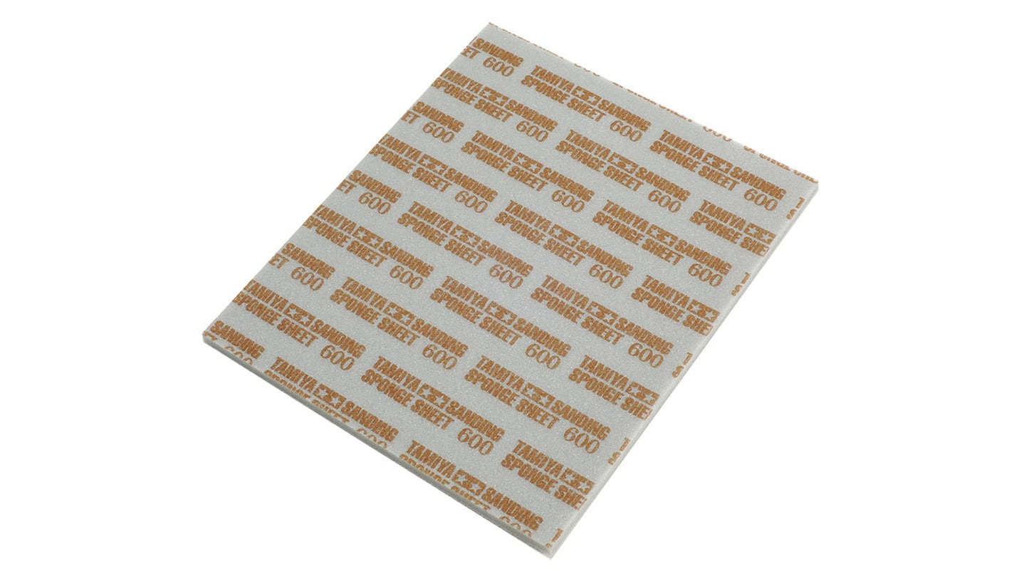 Tamiya 87148 Sanding Sponge Sheet 600 Grit