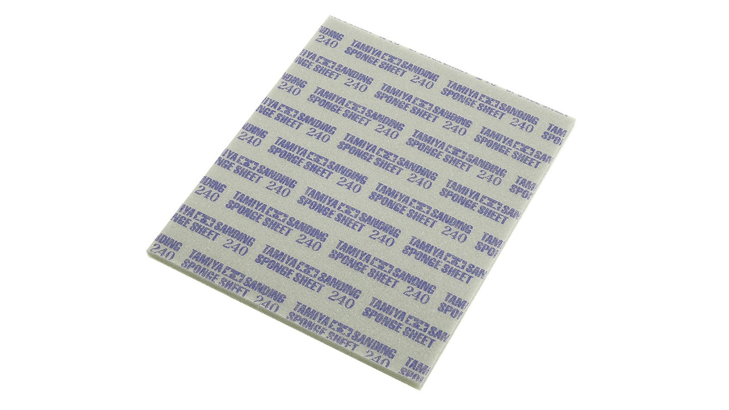 Tamiya 87162 Sanding Sponge Sheet 240 Grit