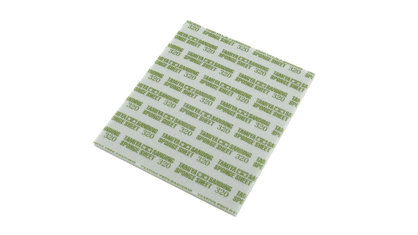 Tamiya 87163 Sanding Sponge Sheet 320 Grit