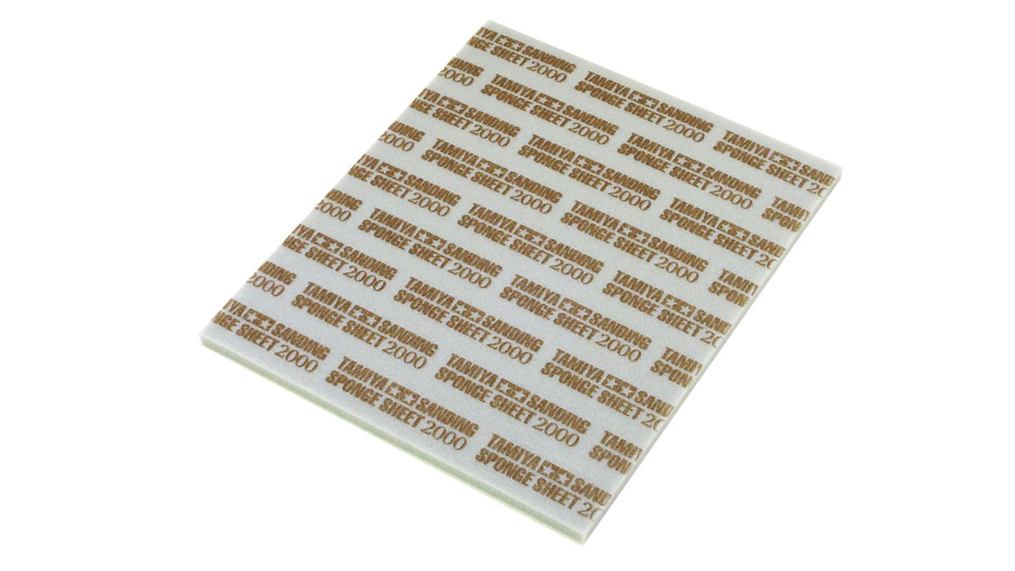 Tamiya 87170 Sanding Sponge Sheet 2000 Grit
