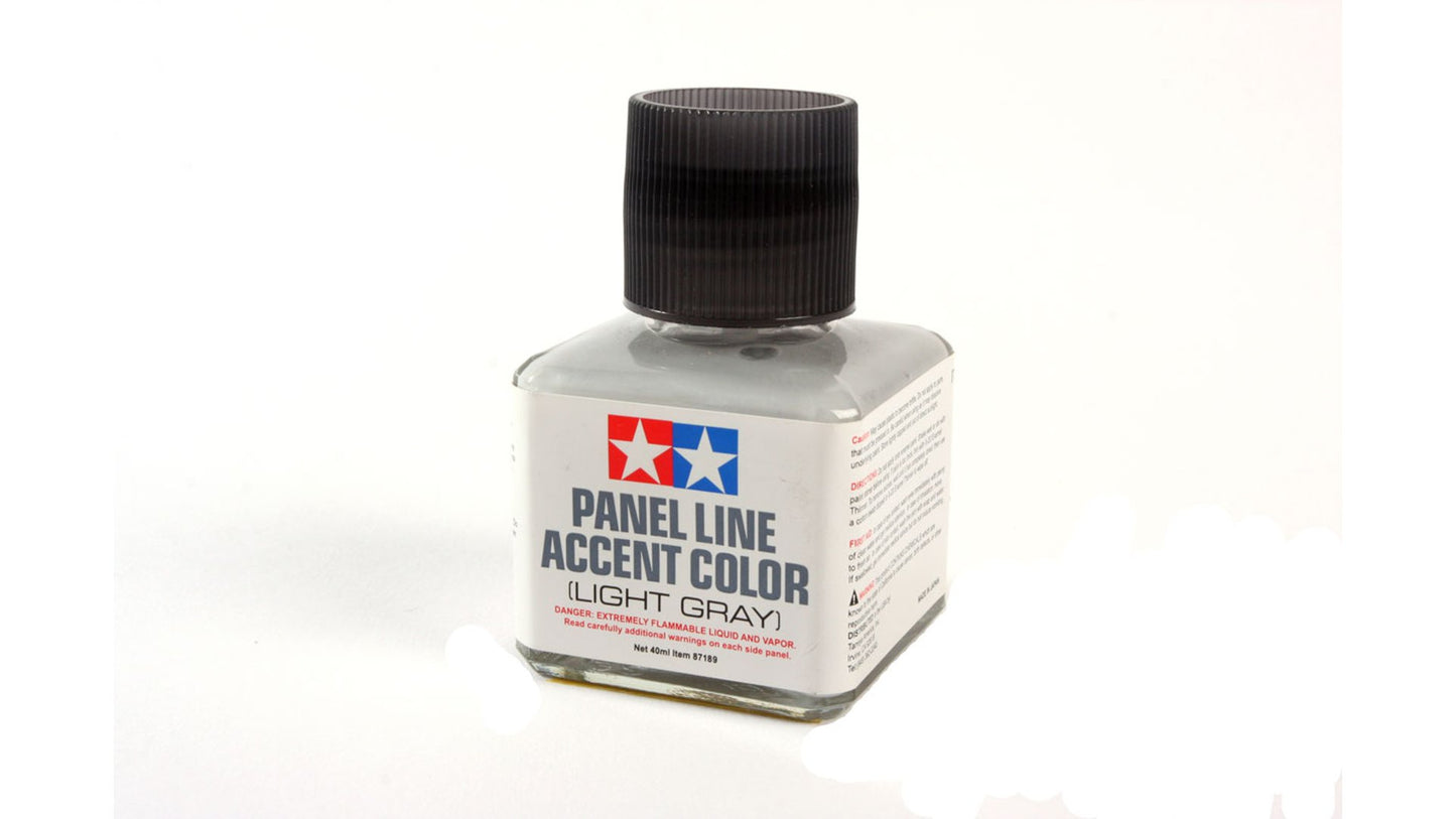 Tamiya 87189 Panel Line Accent Color Light Gray