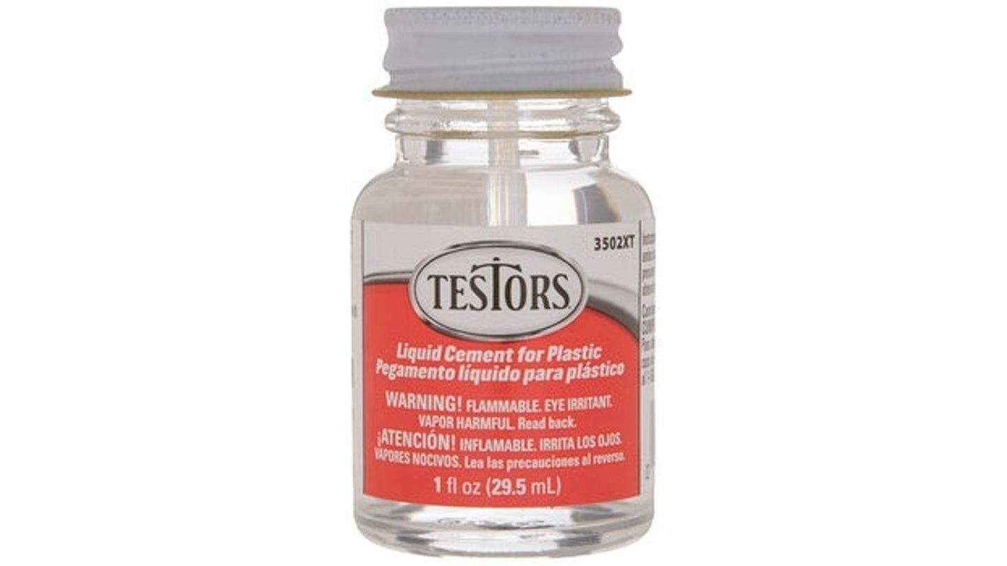 Testors 281215 Liquid Cement for Plastics