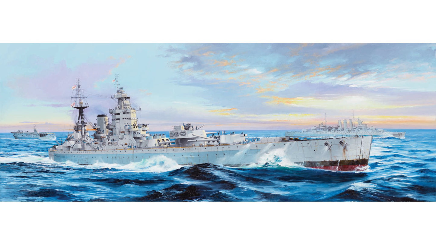 Trumpeter 03708 HMS Nelson 1944