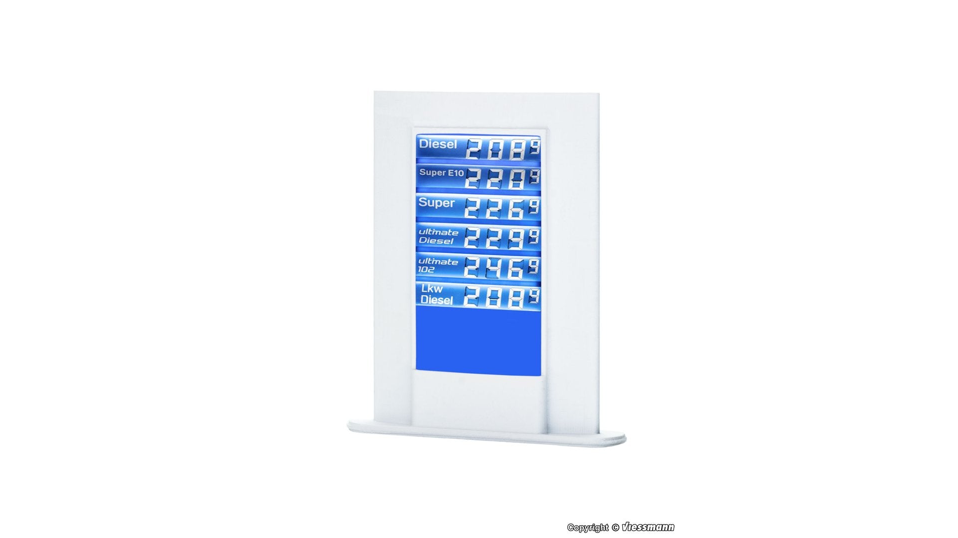 VIESSMANN VI1396 H0 ARAL Price display, two-si