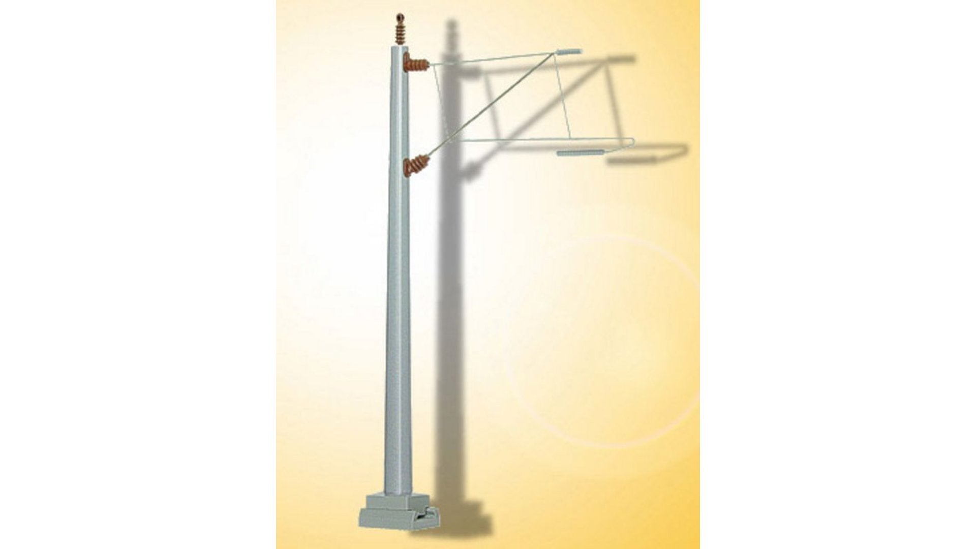 Viessmann 4119 Concrete Mast for Well-Built Tracks