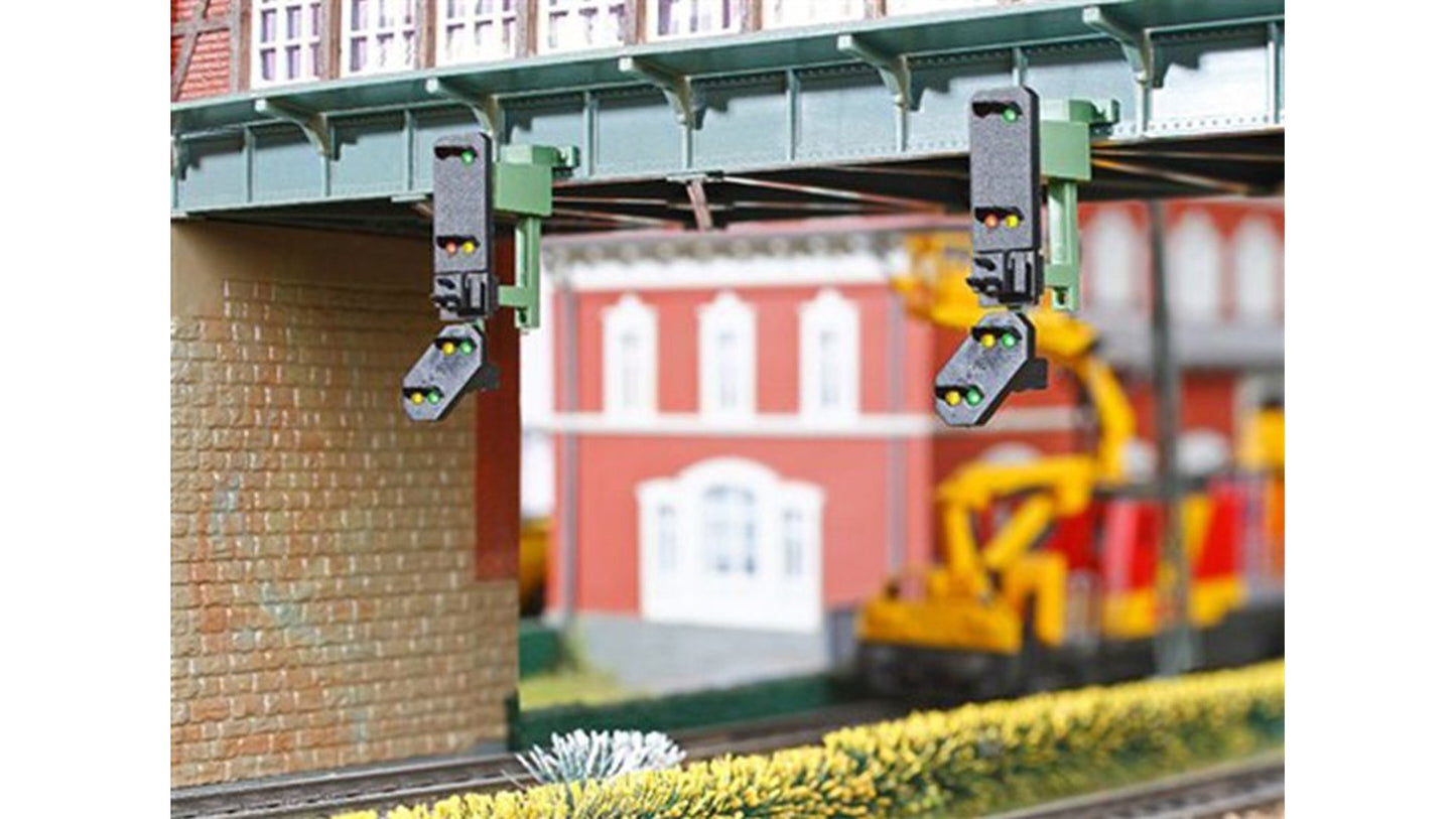 Viessmann 4753 H0 2 Multiplex home signal heads with distant signal